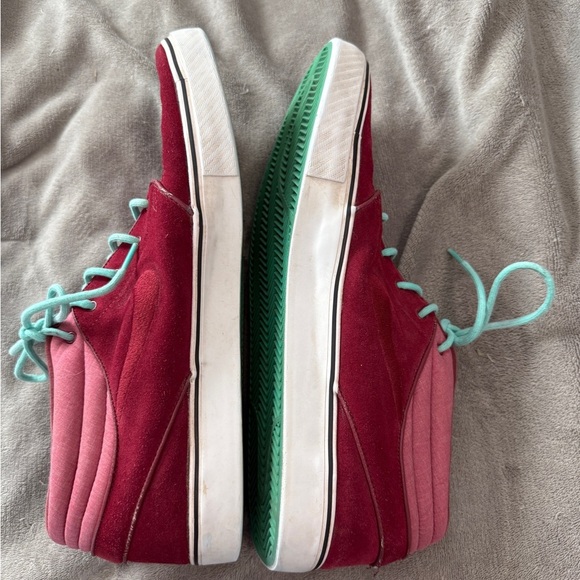 Nike Zoom Stefan Janoski Mid Size 13 Men Causal Sneakers Red Blue Streetwear - Picture 7 of 11